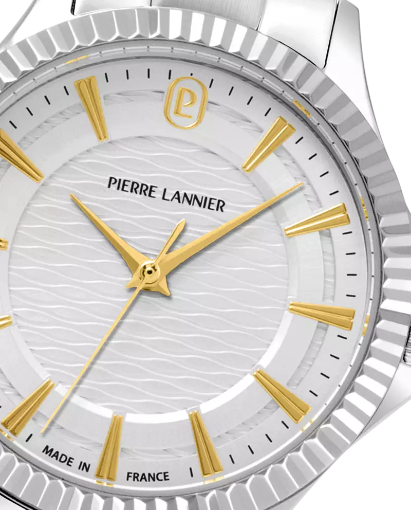 Montre Femme Pierre Lannier METROPOLITAIN-Acier argenté