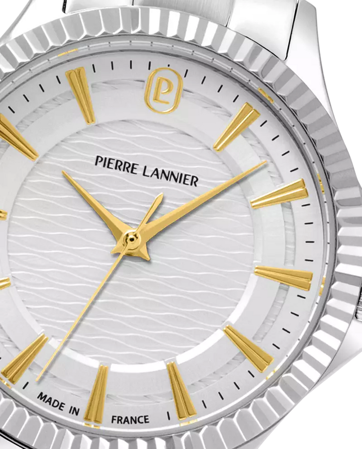 Montre Femme Pierre Lannier METROPOLITAIN-Acier argenté