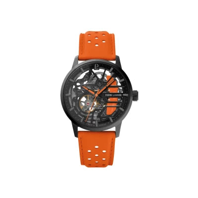 Montre Femme Pierre Lannier PADDOCK-Bracelet Cuir Orange