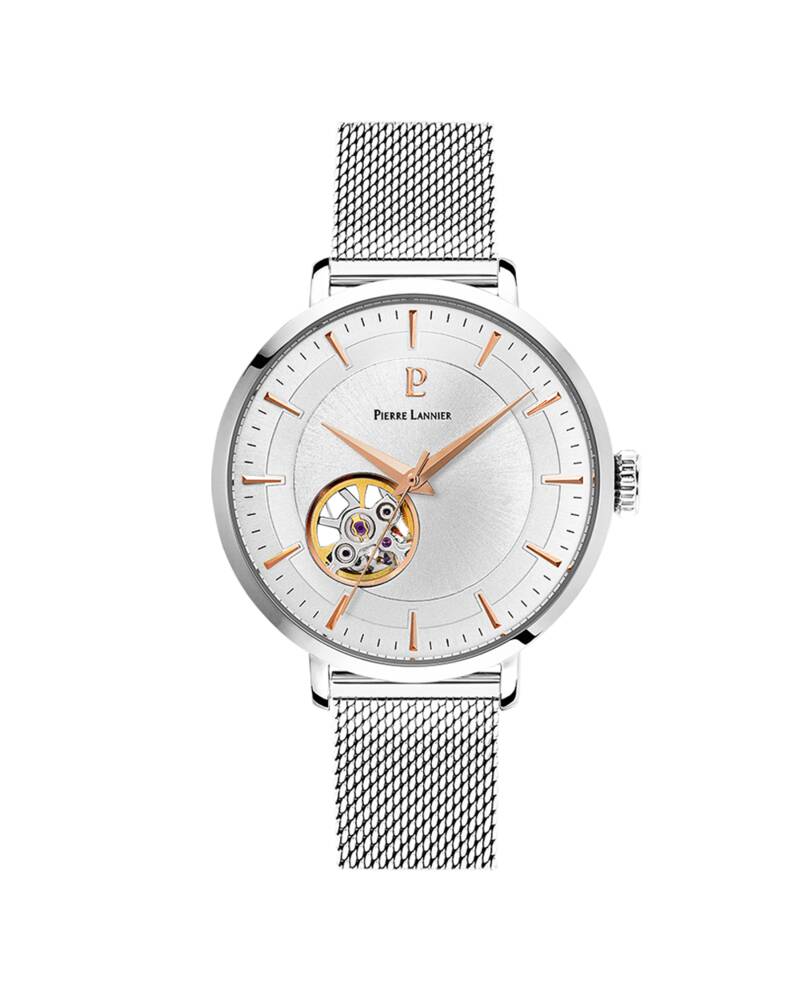 Montre Femme Pierre Lannier AUTOMATIC-Bracelet Acier milanais