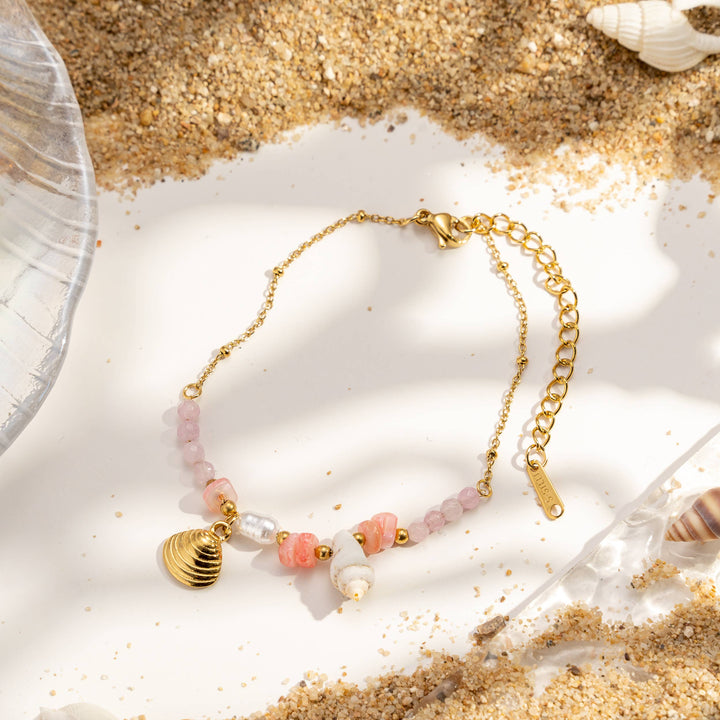 Bracelet Calypso rose-Acier Inoxydable