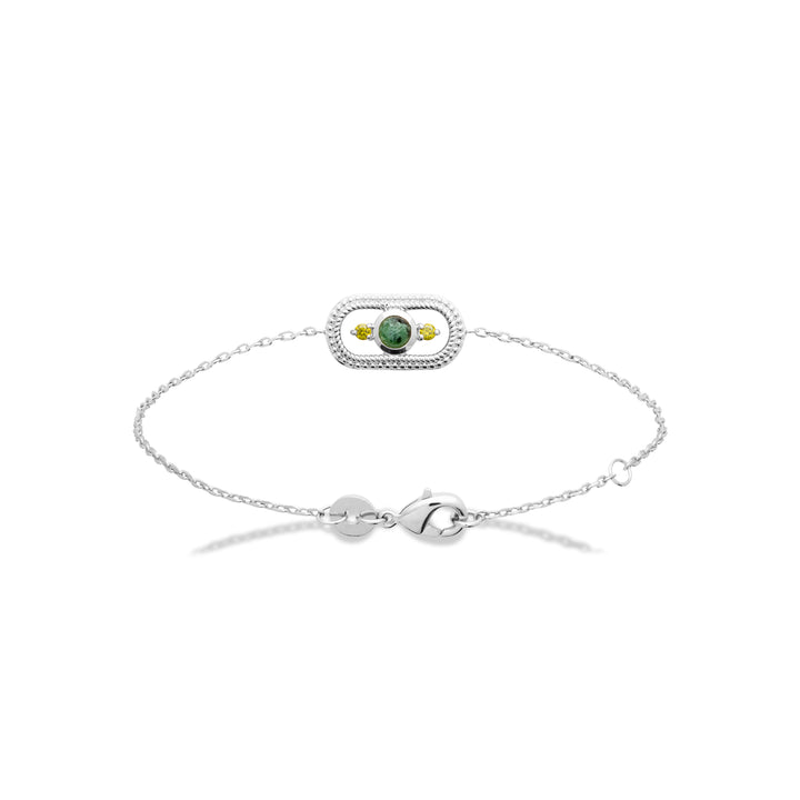 Bracelet AURA JADE-Argent 925/000 &amp; Jaspe
