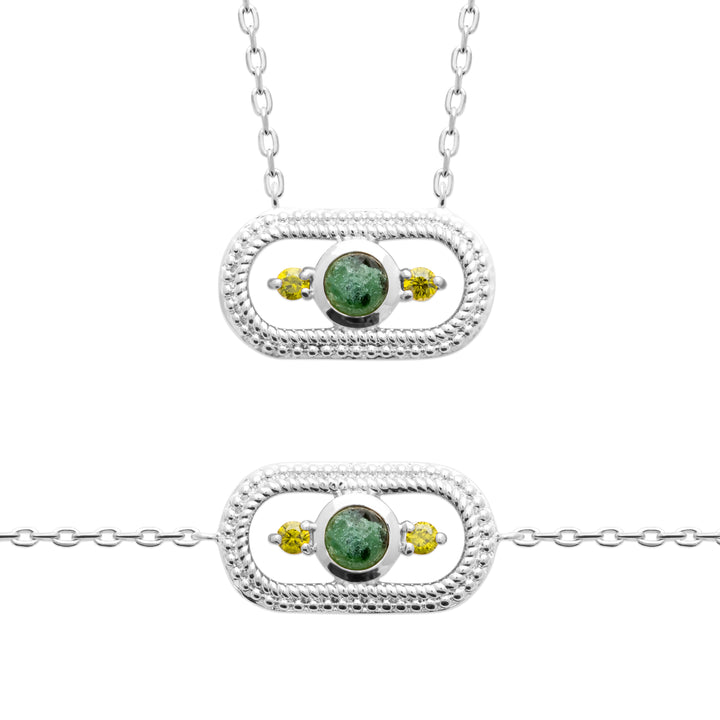 Bracelet AURA JADE-Argent 925/000 &amp; Jaspe