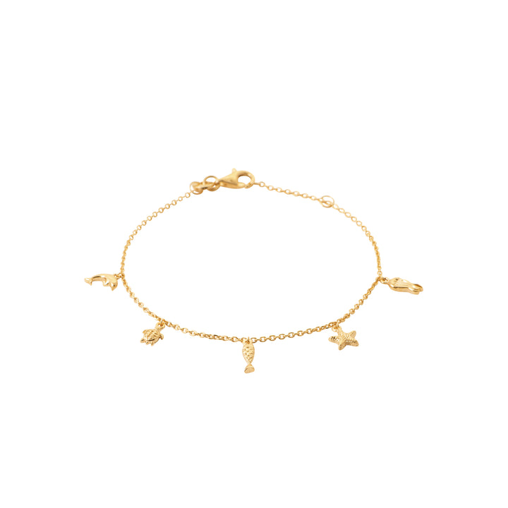 Bracelet MAREA SIRENA-Plaqué or