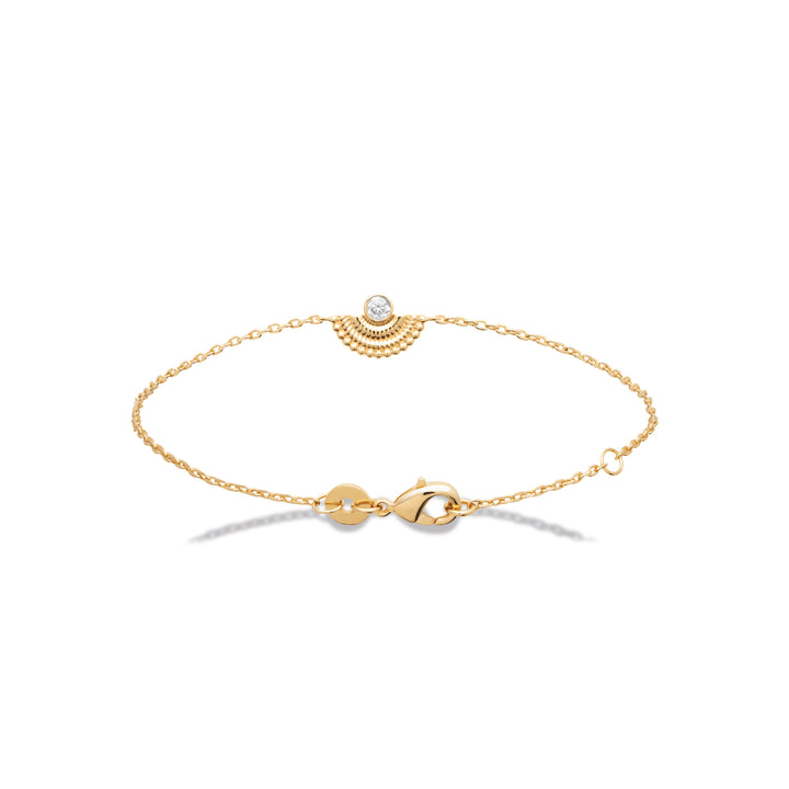 Bracelet MAREA ALIZE-Plaqué or &amp; Zirconium