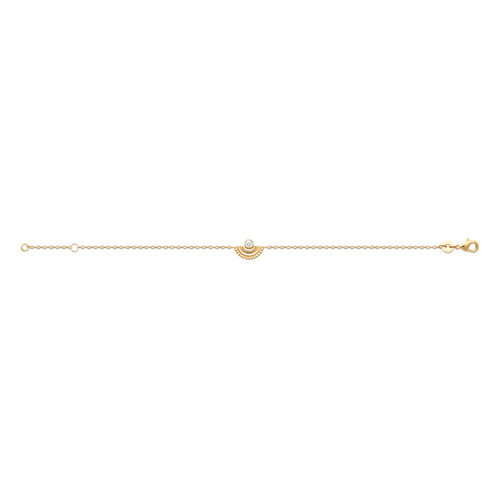 Bracelet MAREA ALIZE-Plaqué or &amp; Zirconium