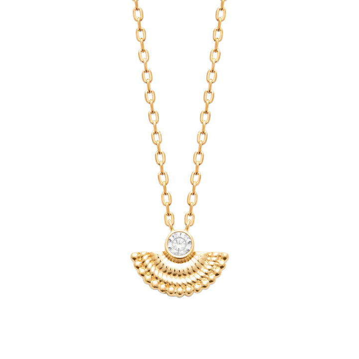 Collier MAREA ALIZE-Plaqué or &amp; Zirconium