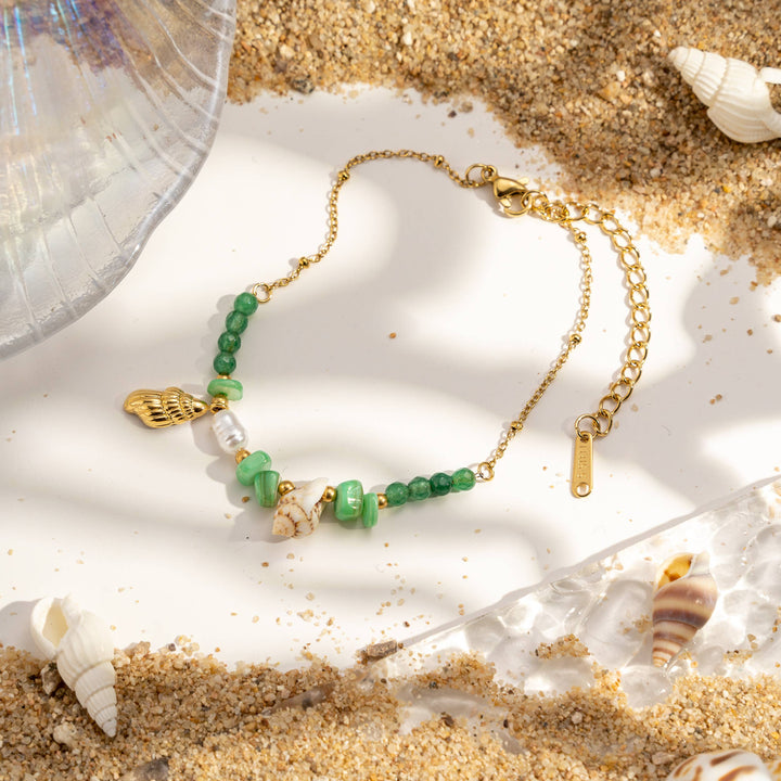 Bracelet Calypso Vert- Acier Inoxydable