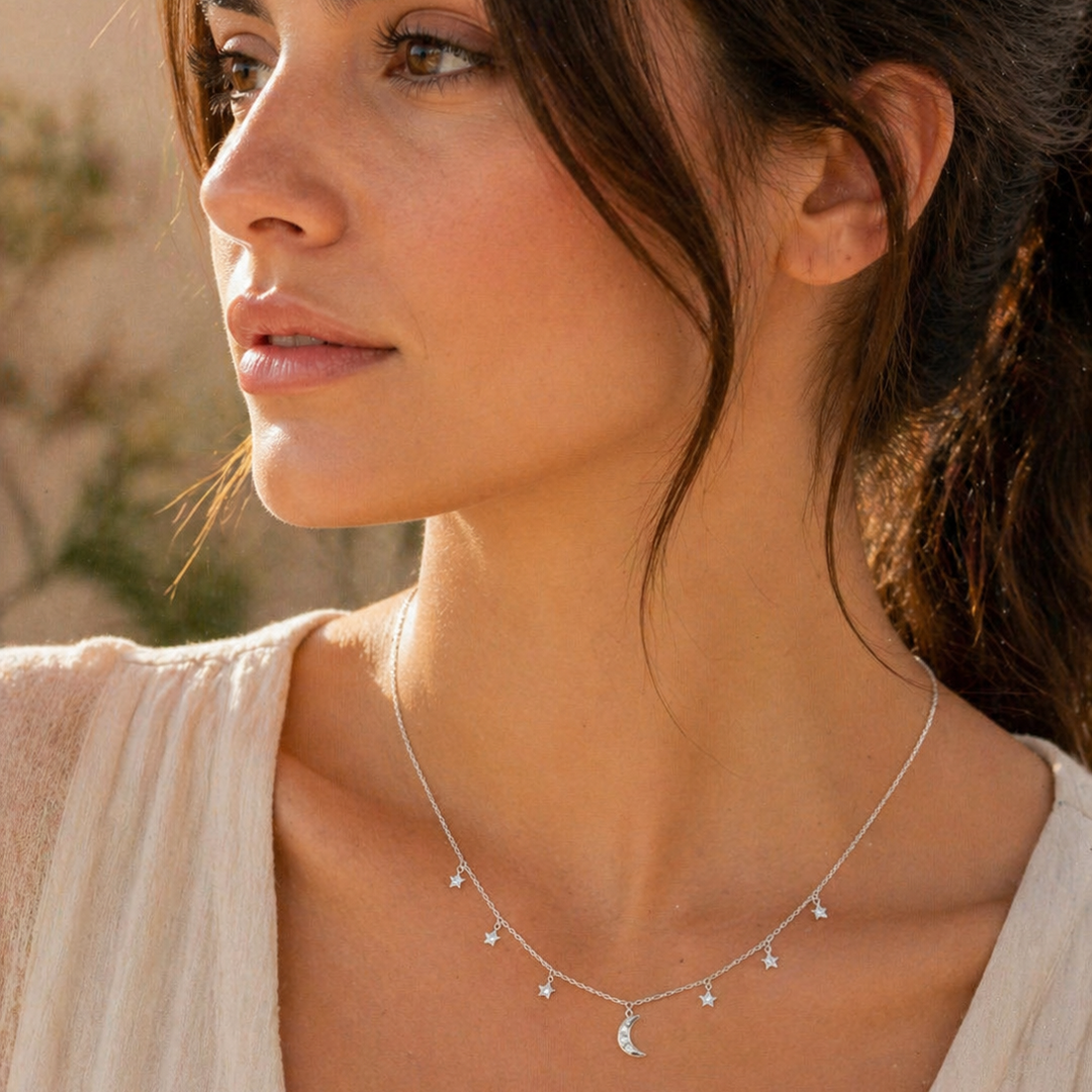 Collier CELESTIA ASTRA-Argent 925/000 &amp; Zirconium