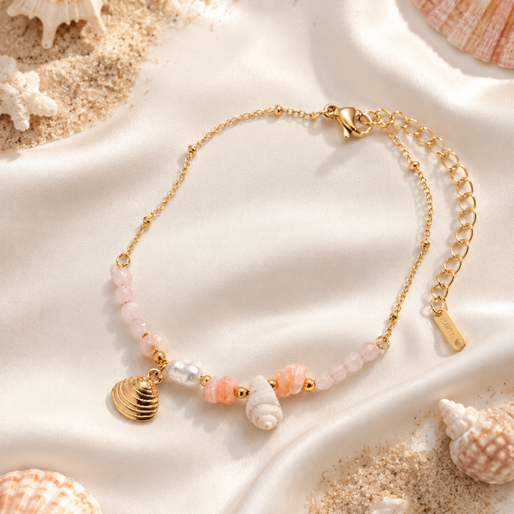 Bracelet Calypso rose-Acier Inoxydable