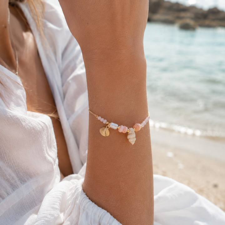 Bracelet Calypso rose-Acier Inoxydable