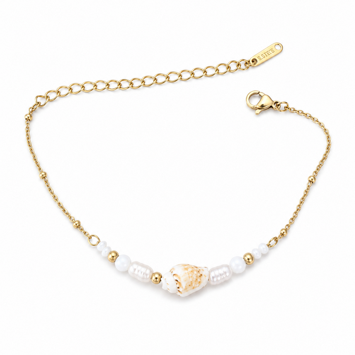 Bracelet TRESOR Coquillage-Acier Inoxydable