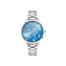 Montre Femme Pierre Lannier TALLIA-ACIER Cadran Bleu