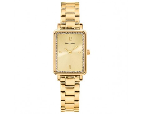 Montre Femme Pierre Lannier ARIANE- Cadran Doré Bracelet Acier Doré