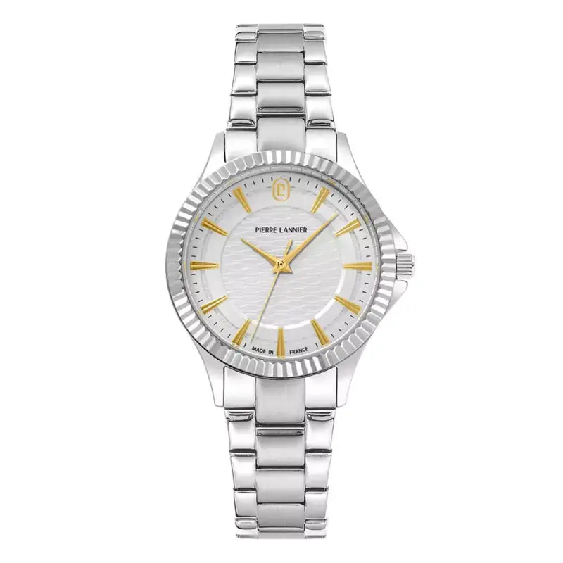 Montre Femme Pierre Lannier METROPOLITAIN-Acier argenté