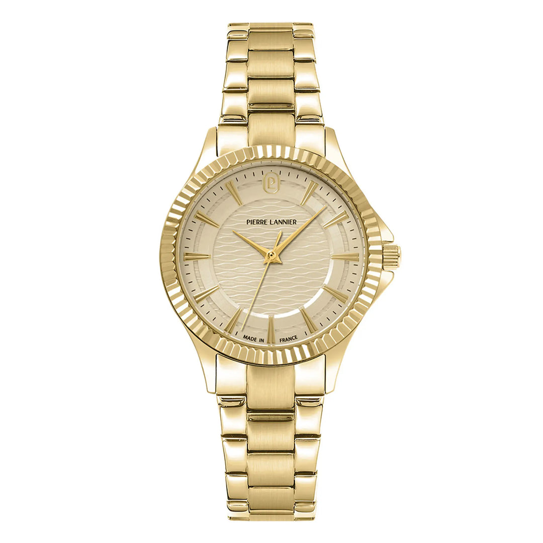 Montre Femme Pierre Lannier METROPOLITAIN-Acier Doré